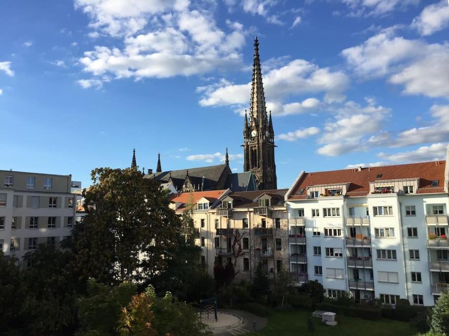 Petersweitblick-Bayerischer Bahnhof Leipzig Bagian luar foto