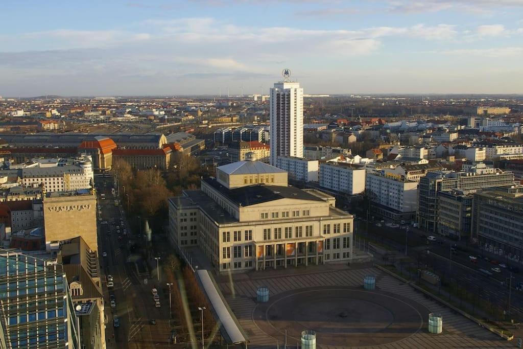 Petersweitblick-Bayerischer Bahnhof Leipzig Bagian luar foto
