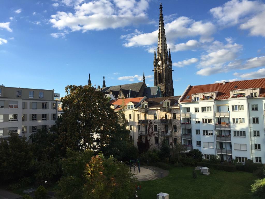 Petersweitblick-Bayerischer Bahnhof Leipzig Bagian luar foto